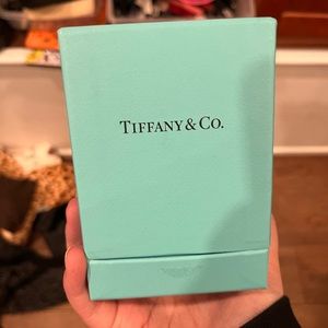 Tiffany and Co empty perfume box